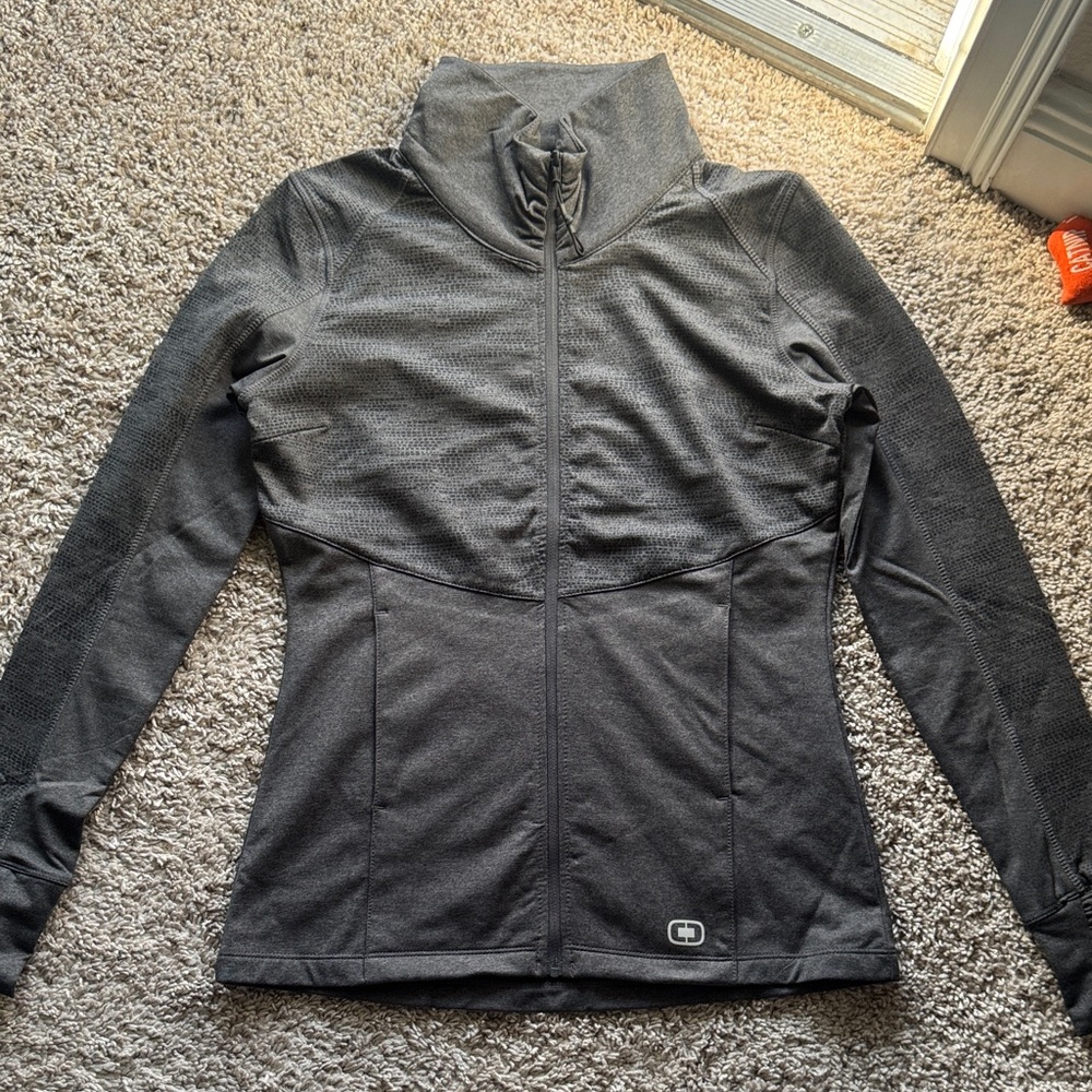 OGIO Women's Charcoal Full-Zip Jacket